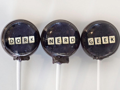 Dork, Nerd, & Geek Lollipops