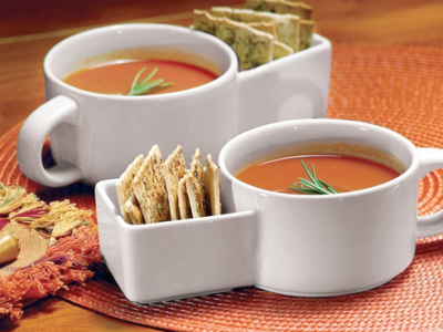 Soup And Cracker Mug