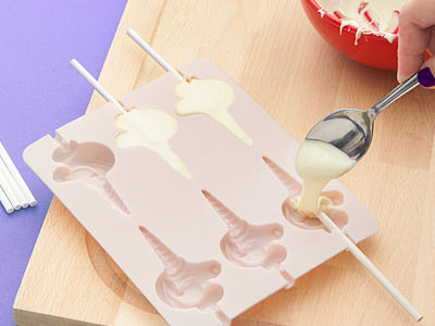 Magical Unicorn Chocolate Lollipop Mold