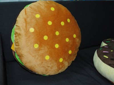 Hamburger Pillow