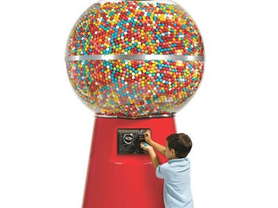 Jumbo Giant 14,450 Gumball Machine