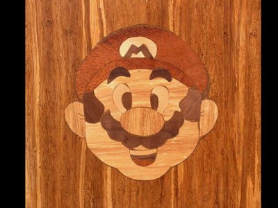 Mario Cutting Board