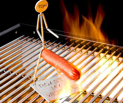 Human Hot Dog Cooker