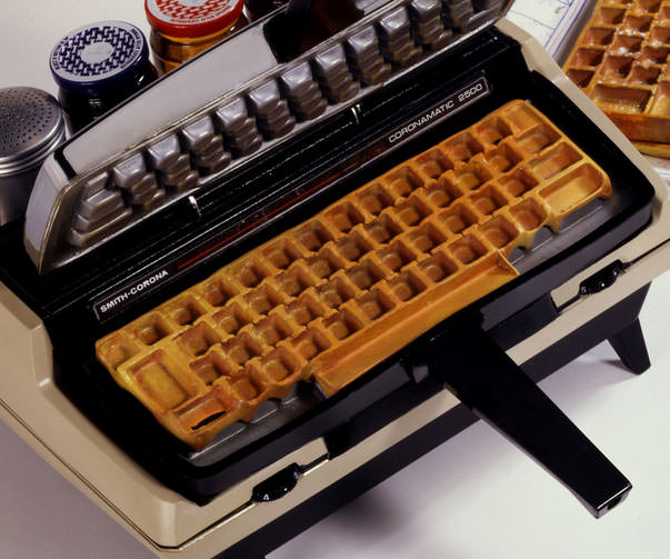 Keyboard Waffle Iron