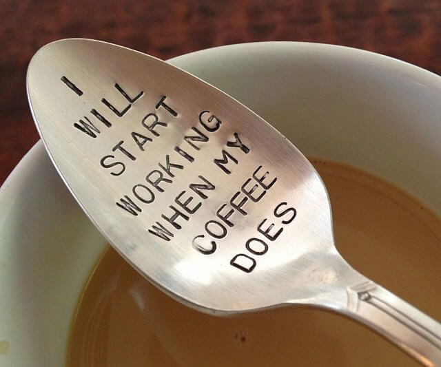 Coffee Drinker's Spoon