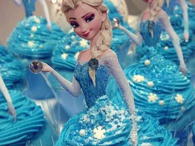 Frozen Cupcake Toppers