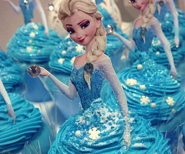 Frozen Cupcake Toppers