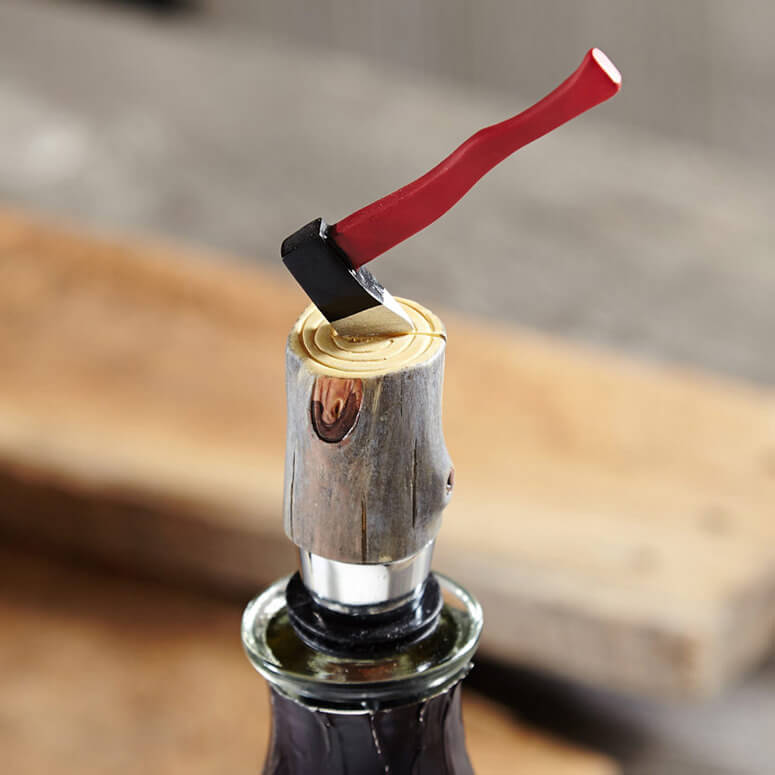 Lumberjack Bottle Stopper