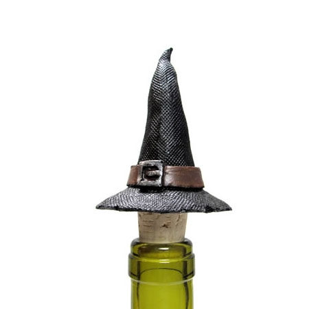 Witch's Hat Wine Bottle Stopper