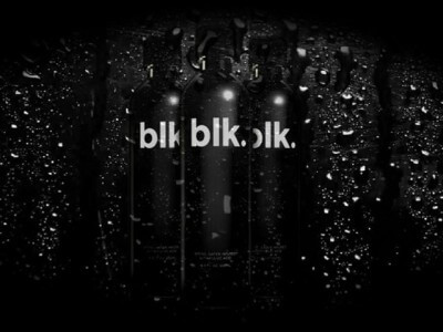 Black Bottled Water