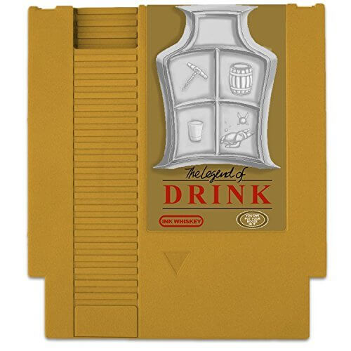game cartridge flask