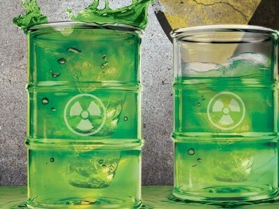 Radioactive Drinking Cups