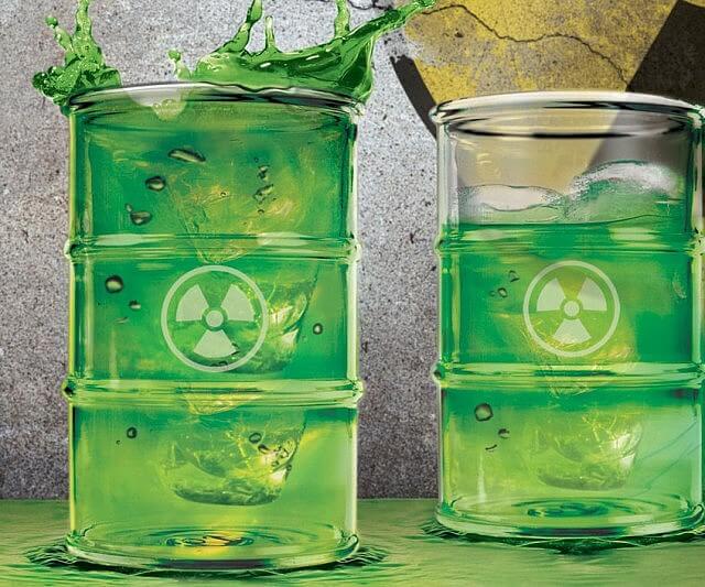 Radioactive Drinking Cups