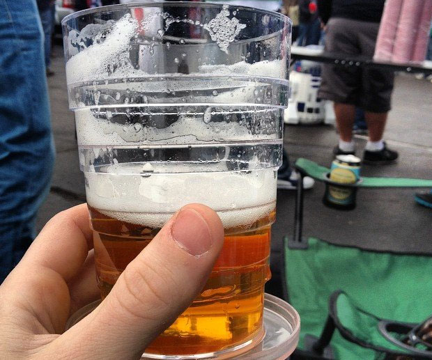 Folding Beer Glass