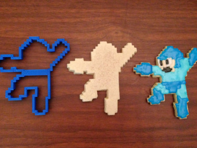 Megaman Cookie Cutter