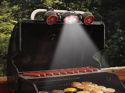 Barbecue Grill Light and Fan