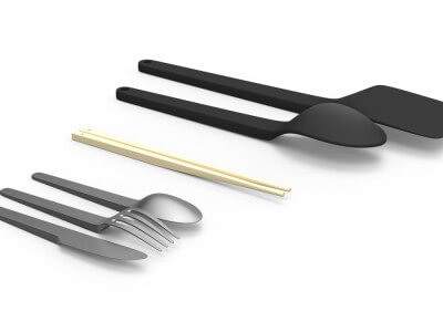 floating utensils