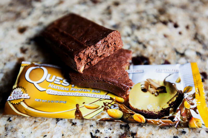quest chocolate peanut butter protein bar