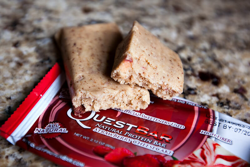 quest strawberry cheesecake protein bar