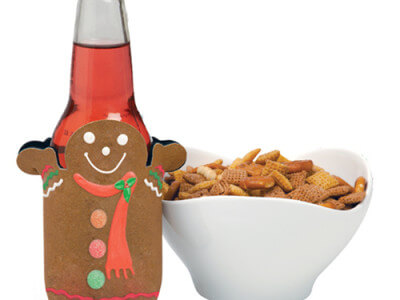 Gingerbread Man Drink Holder
