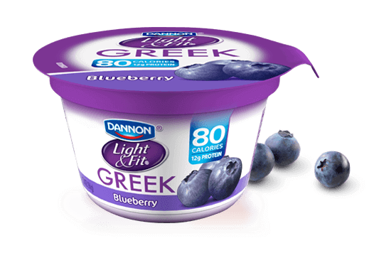 dannon light and fit greek yogurt blueberry