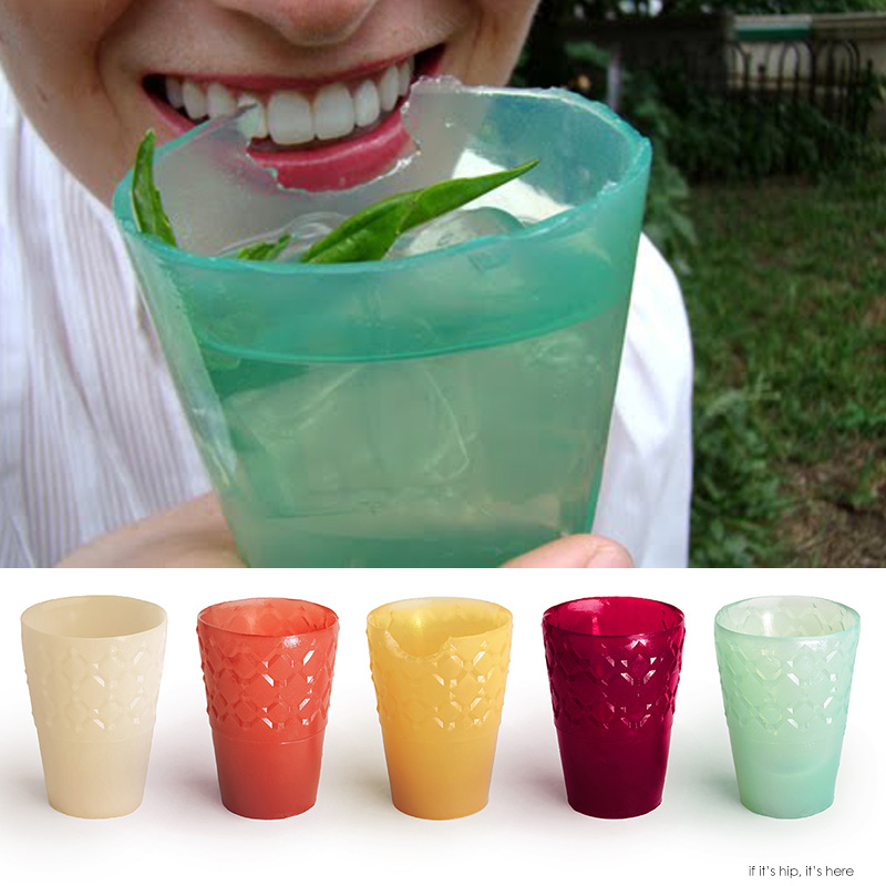 edible disposable cups
