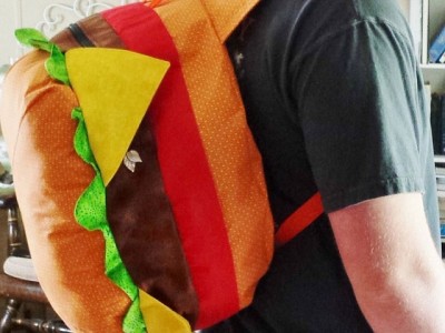 Cheeseburger Backpack