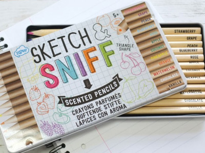 Scratch and Sniff Fruity Pencils