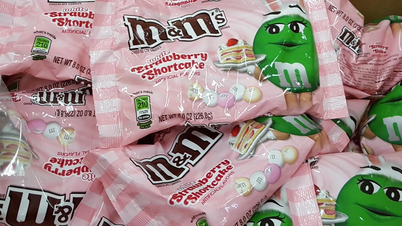 Strawberry Shortcake M&Ms